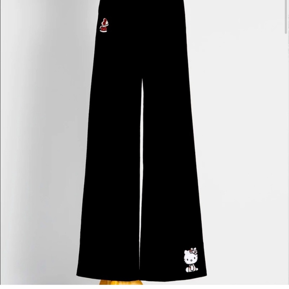 ModCloth Hello Kitty Forever My Sweetheart Black Pants